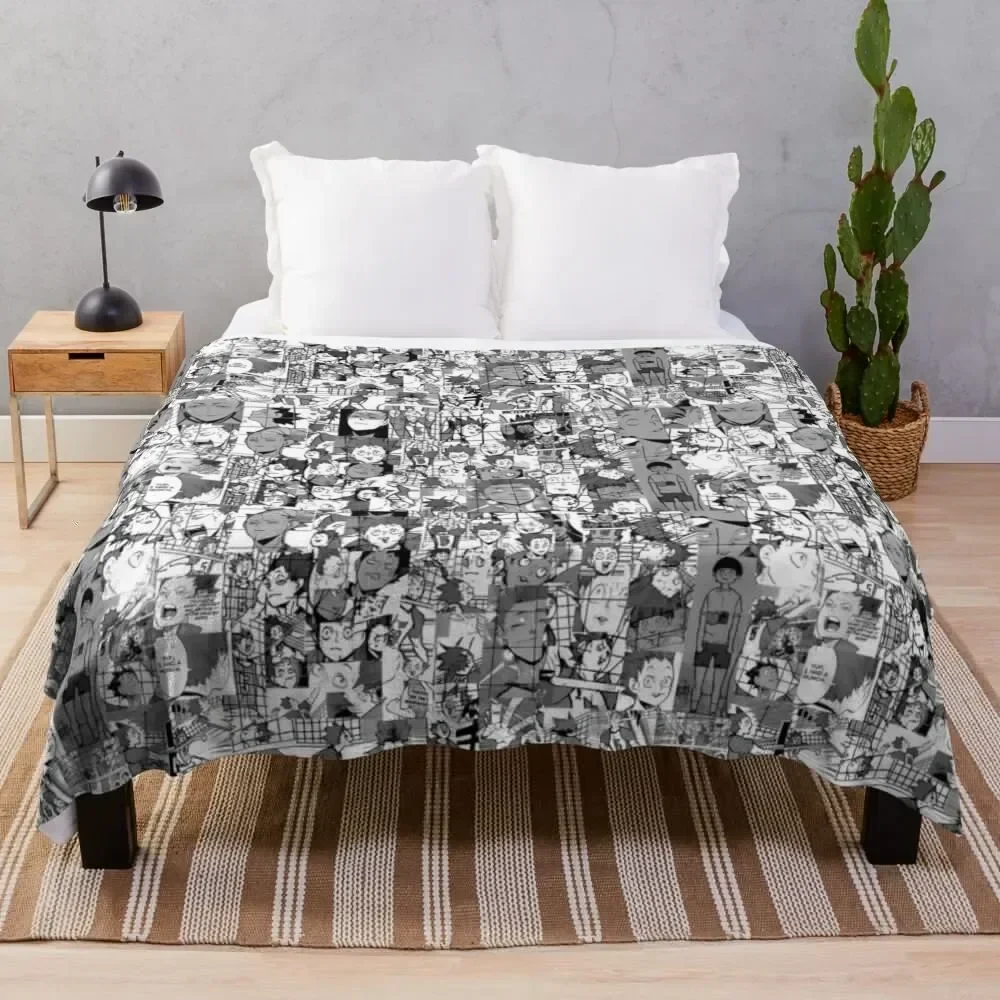 Tendou Satori манга коллаж пледы лохматое рождественское украшение идеи подарков на