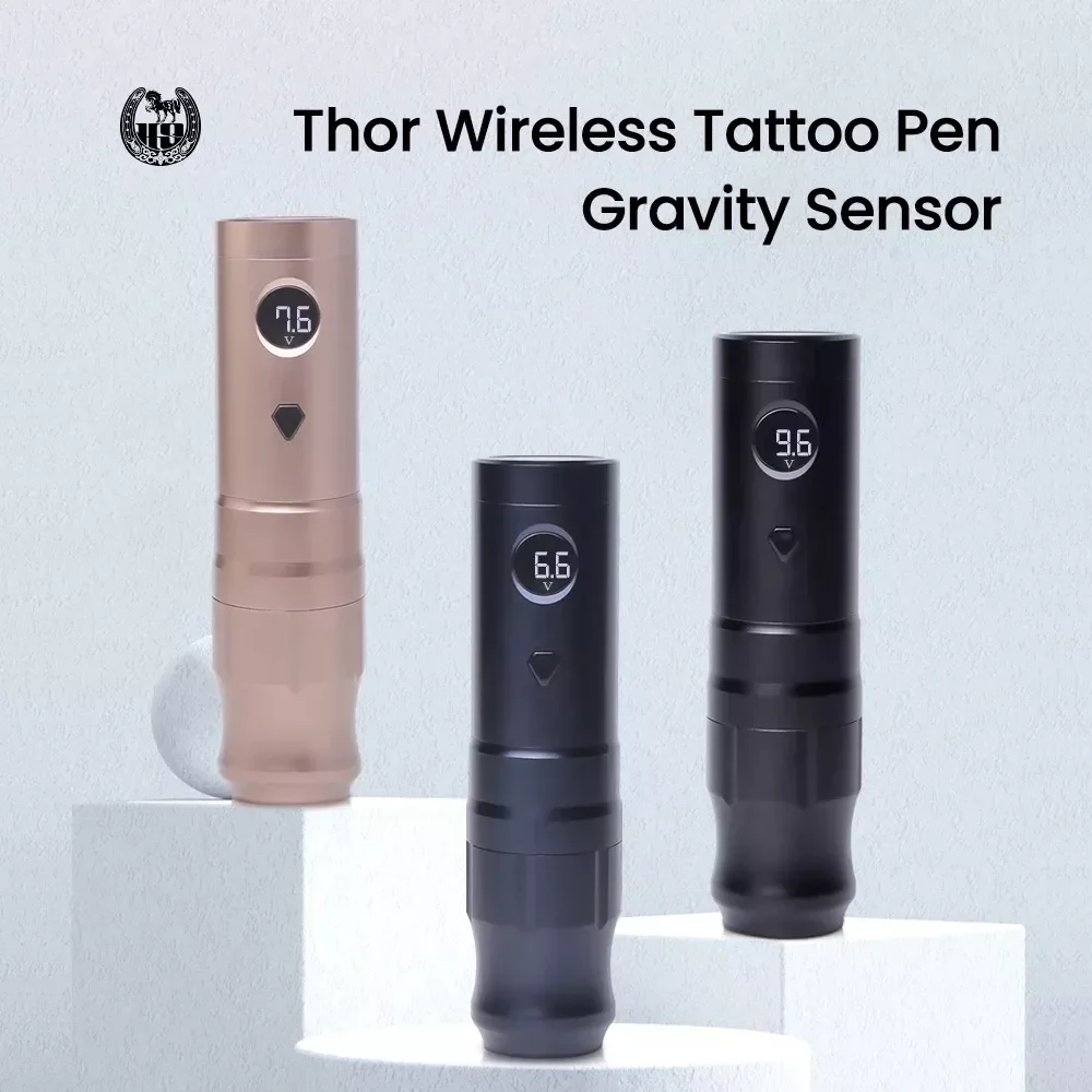 

Wireless Tattoo Pen Machine Powerful Coreless DC Motor Fast Charging 1200 mAh Lithium Battery for Artist Body