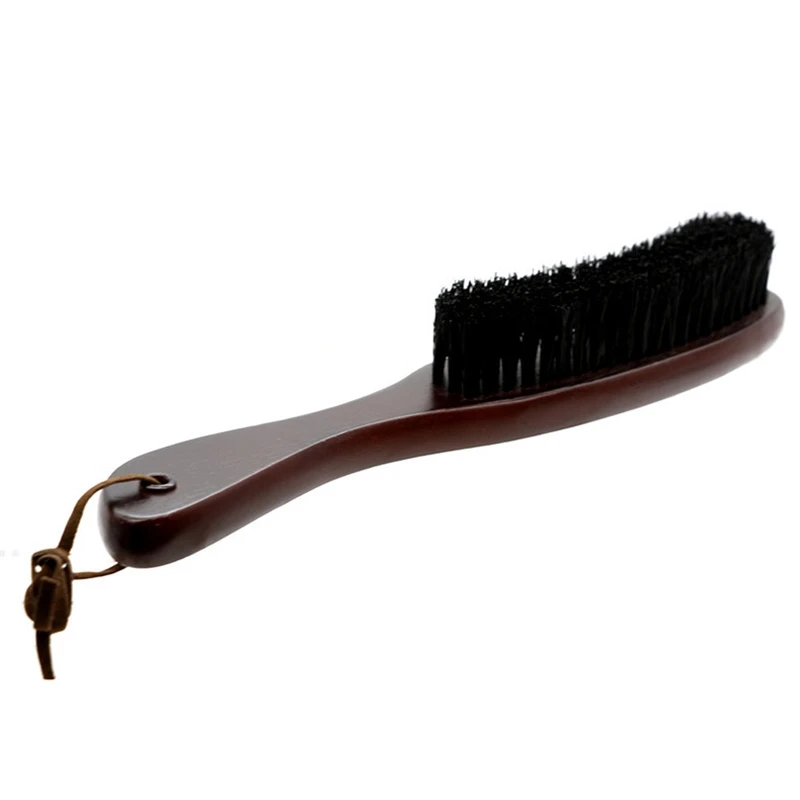 

1Pc Anti-Static Bristle Hair Wood Comb Ergonomics Wood Handle Massage Comb Brush Portable Paddle Brush Hairdressing Tools