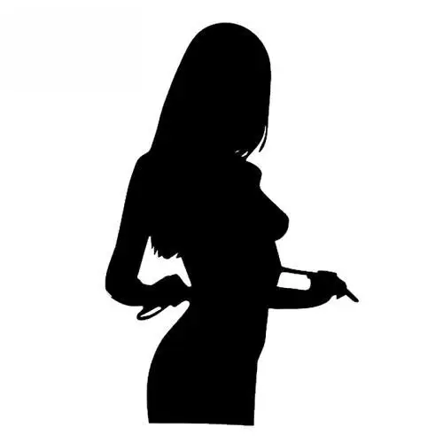 

Соблазнительная обнаженная женская модель автомобиля для лодки, ноутбука, мотоцикла, бампера JDM и всей гладкой поверхности, 17 см * 11 см