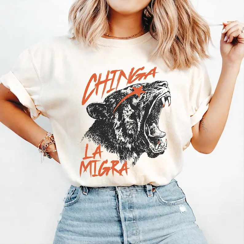 Футболка Anti Ice Protest, Chinga La Migra, Colors Tiger Tee (art.: 3920dbe7c12e8) - 3920dbe7c12e8