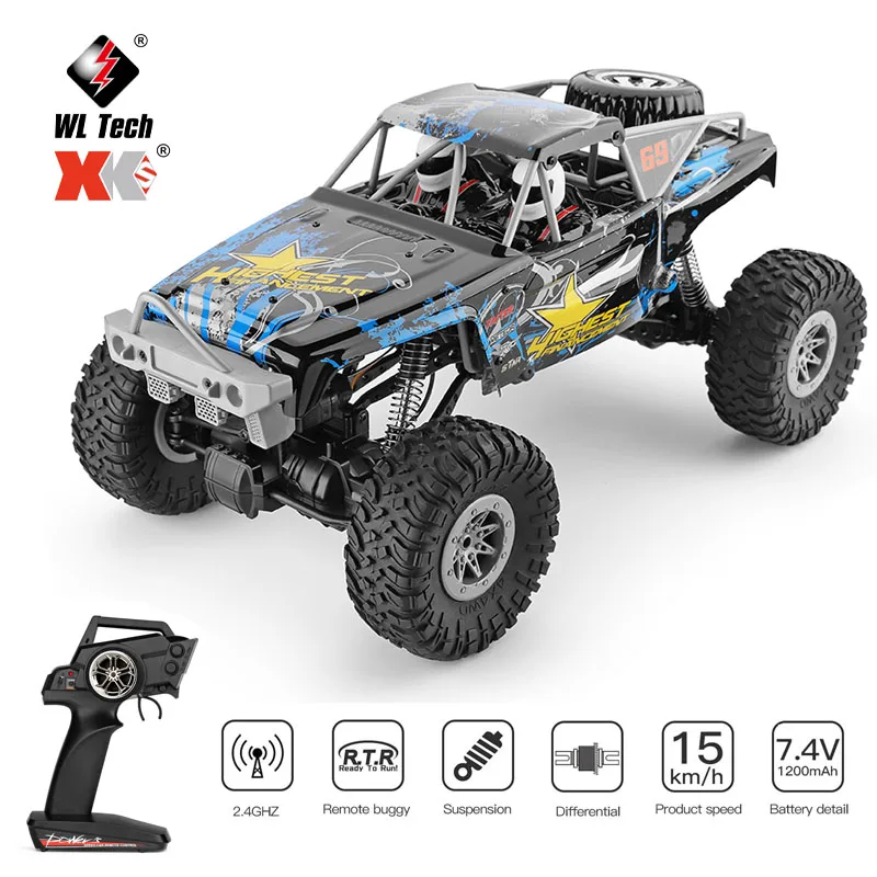 

WLtoys 104310 2,4G RC автомобиль для скалолазания 4WD электрический внедорожник с дистанционным управлением 1/10 RC автомобиль Дрифт игрушки подарки дл...