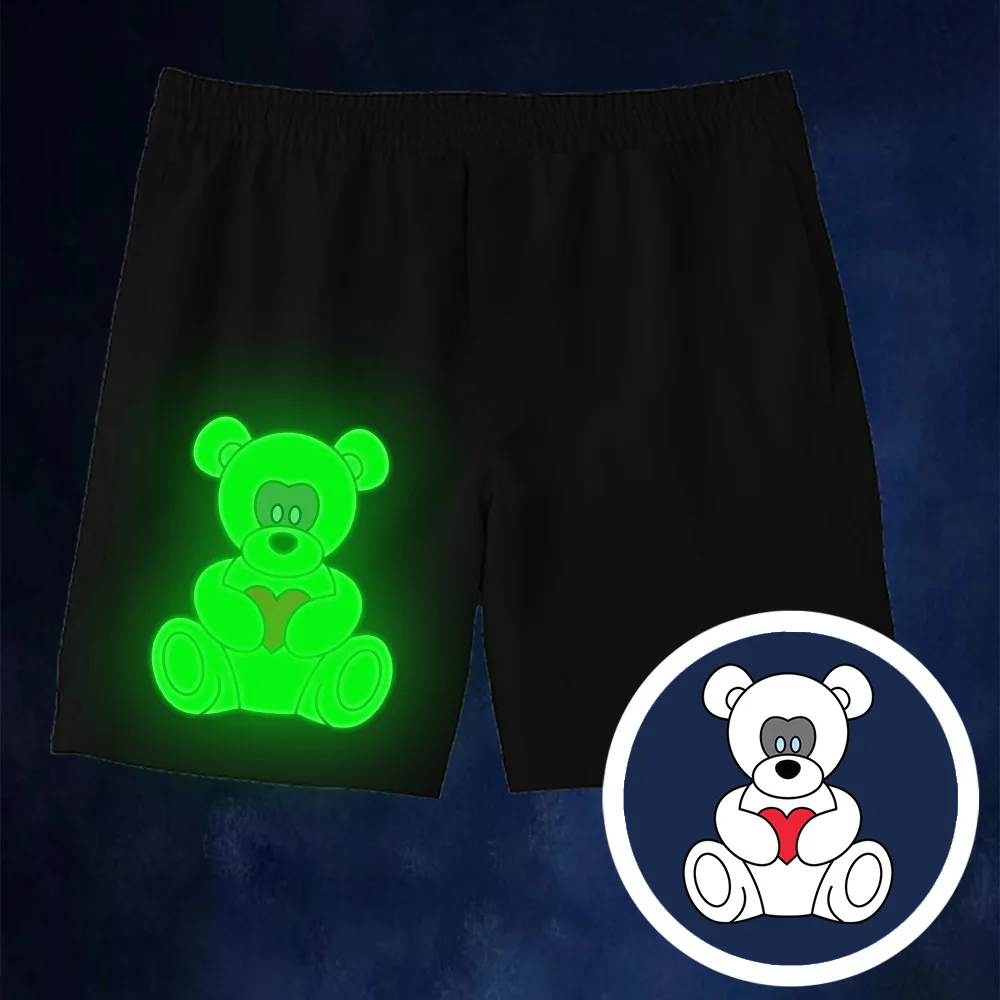 MINISO Флуоресцентные пляжные шорты для детей