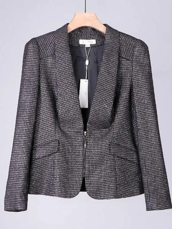 [Серия] 2024 весенняя и вестерн Sle расширенная тонкая клетчатая брендовая женская