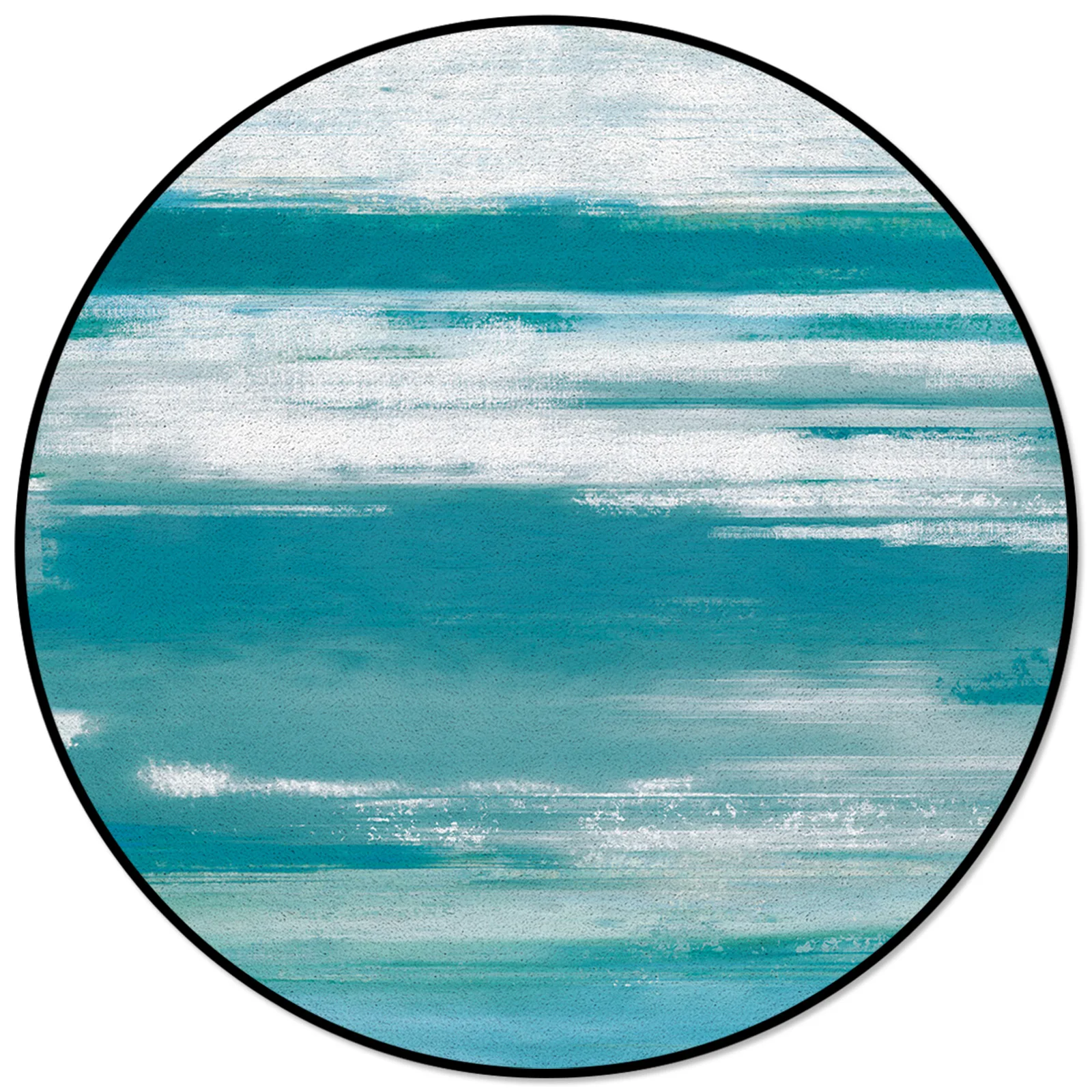 

Abstract Cyan Turquoise Texture Carpets For Living Room Home Decor Rugs For Bedroom Floor Mat Decoration Anti Slip Rugs