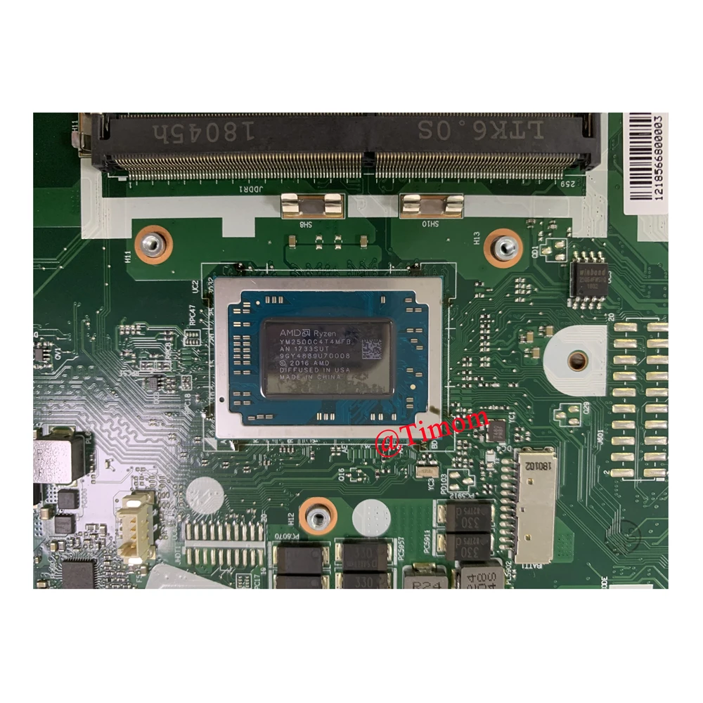 R5-2500U для Ideapad 330-15ARR 81D2 ноутбука независимая материнская плата NM-B681 FRU PN 5B20R34279 5B20R34269