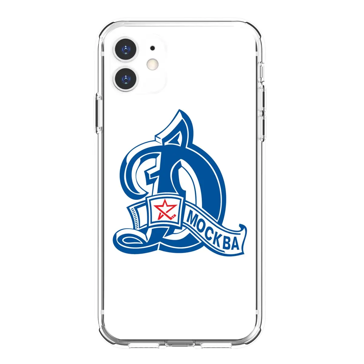Прозрачные мягкие чехлы с логотипом Dynamo Москва Soccer для iPod Touch iPhone 10 11 12 Pro 4S SE 5C 6 6S 7 8