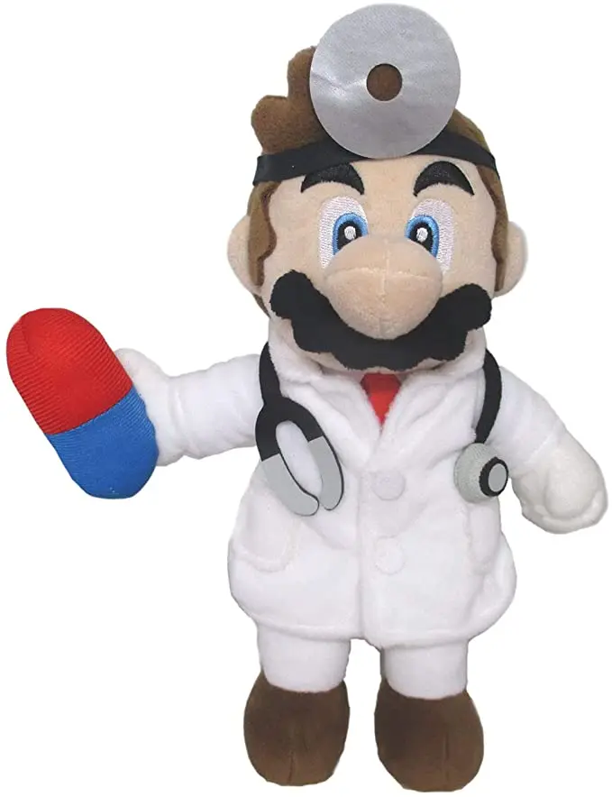 

New Cute Classical Game Dr. Doctor Plush Kids Stuffed Toys For Children Gifts 23CM