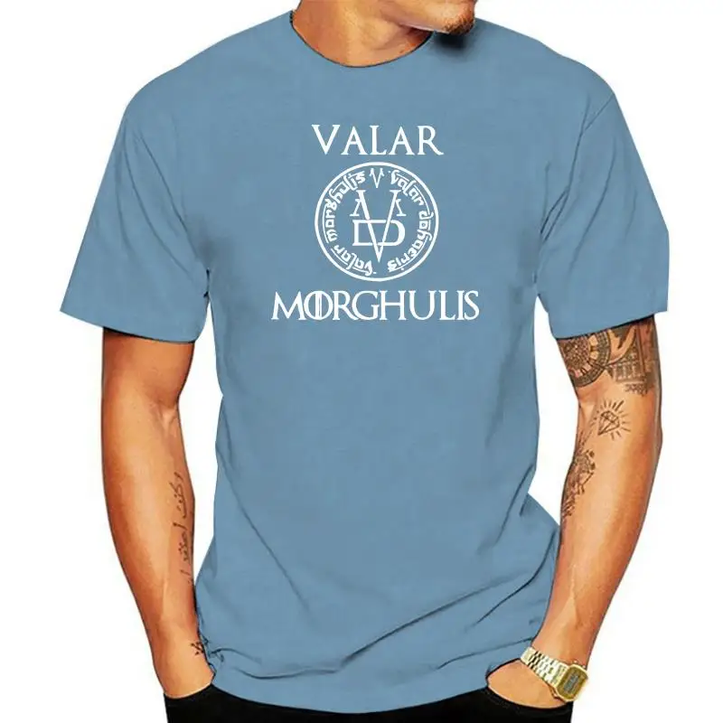 

Игра для мужчин и женщин Valar Morghulis camiseta hombres camiseta algod n camiseta ropa verano Top GOT