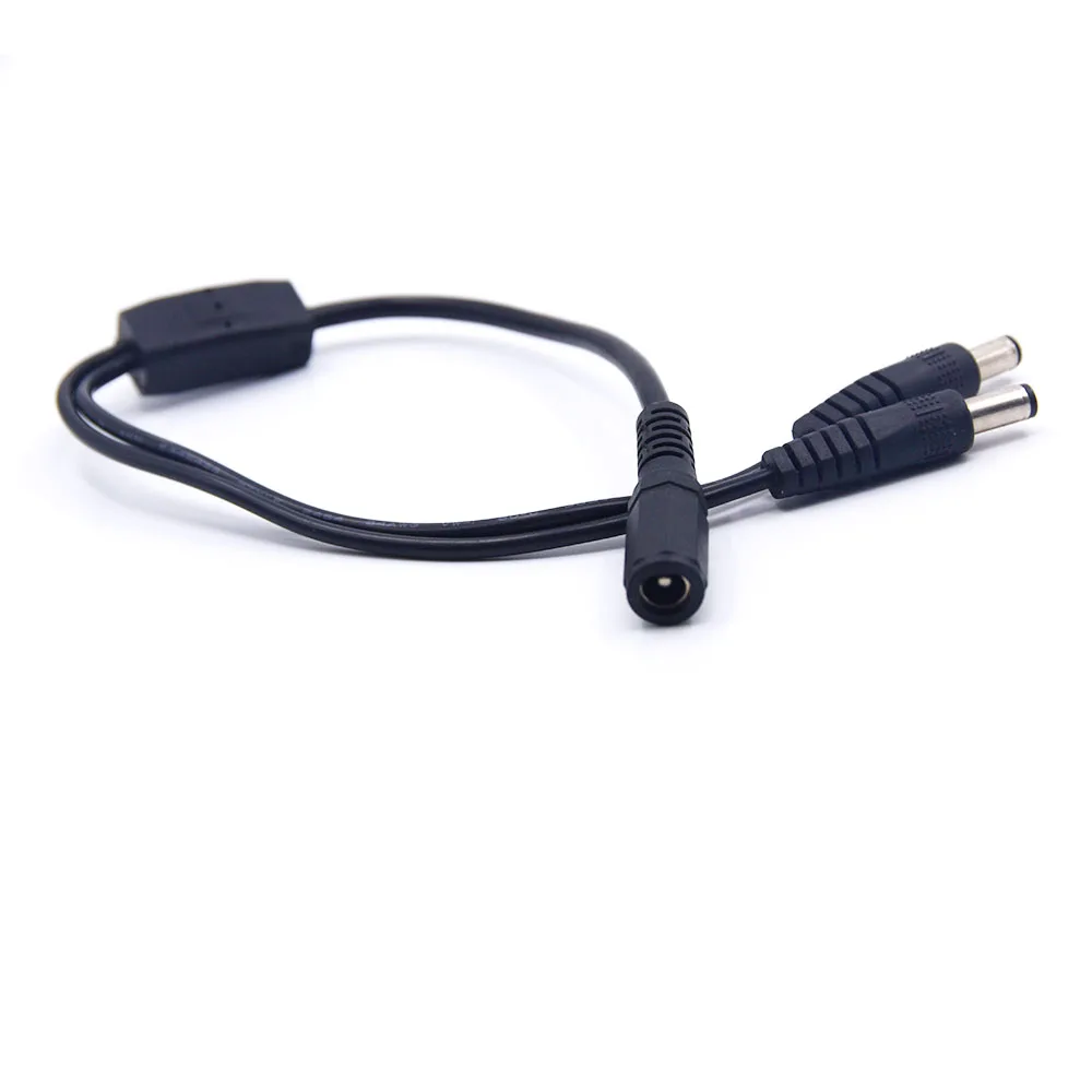 Кабель питания преобразователя DC 5 5*2 1 мм мама-двойной папа