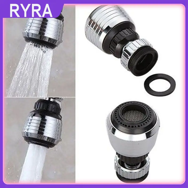 

Bathroom Water Faucet Bubbler 360° Rotate Shower Head Filter Water Saving Faucet Nozzle Water Tap Accessories Spattering Aerator