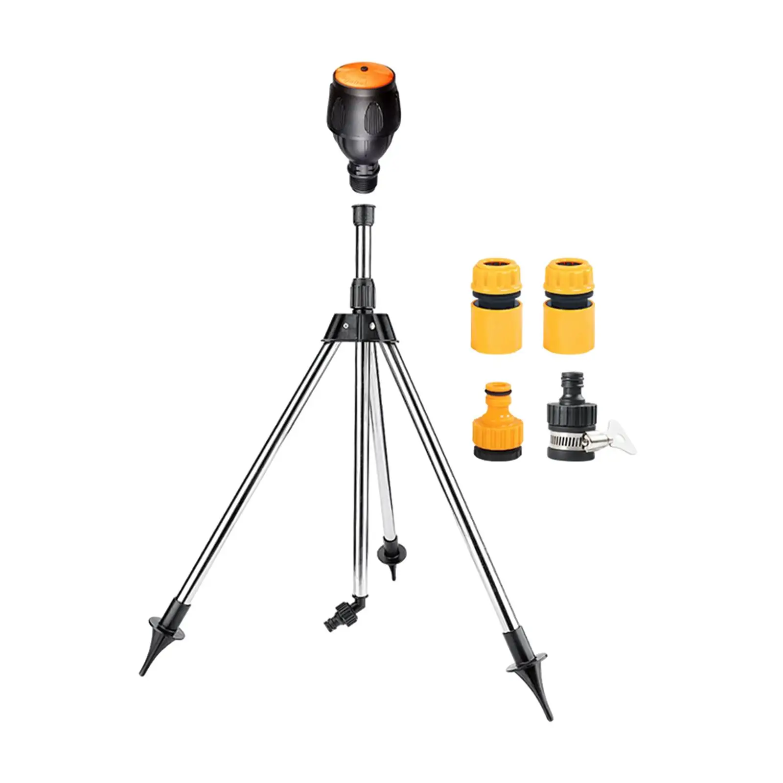 Садовый разбрызгиватель со штативом 1/2 дюйма телескопический 53-90 см