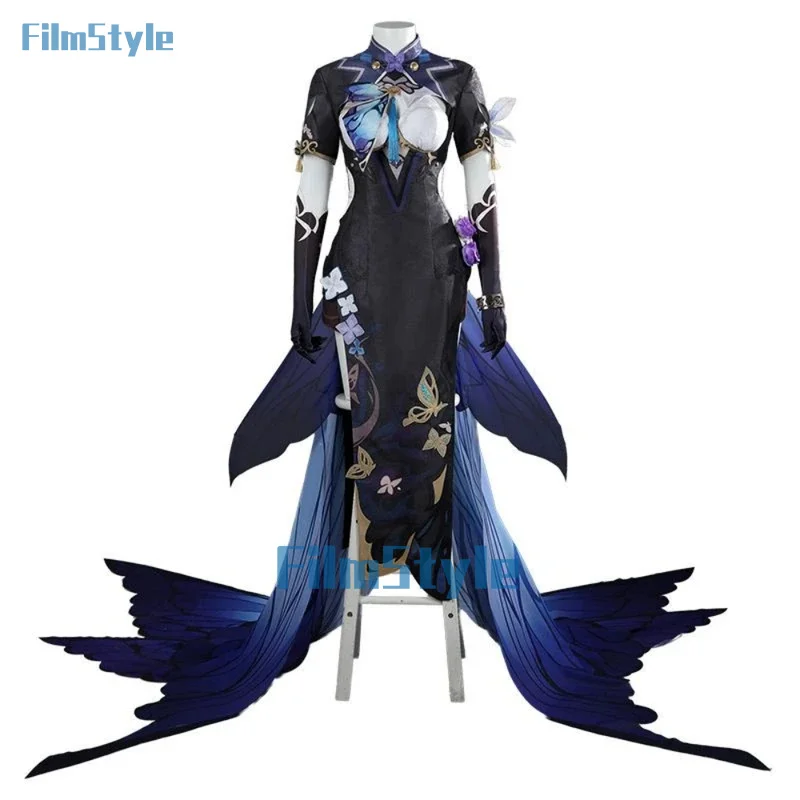 Костюм для косплея Чонсам из мультфильма хонкай ударный 3-й апония костюм