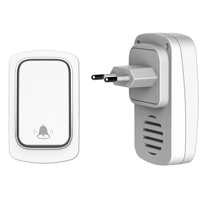 Автономный беспроводной дверной звонок без батареи Водонепроницаемый для