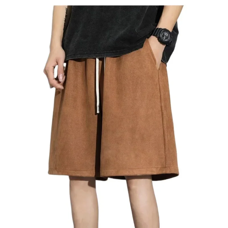 Мужские баскетбольные плавки свободного кроя однотонные легкие быстросохнущие