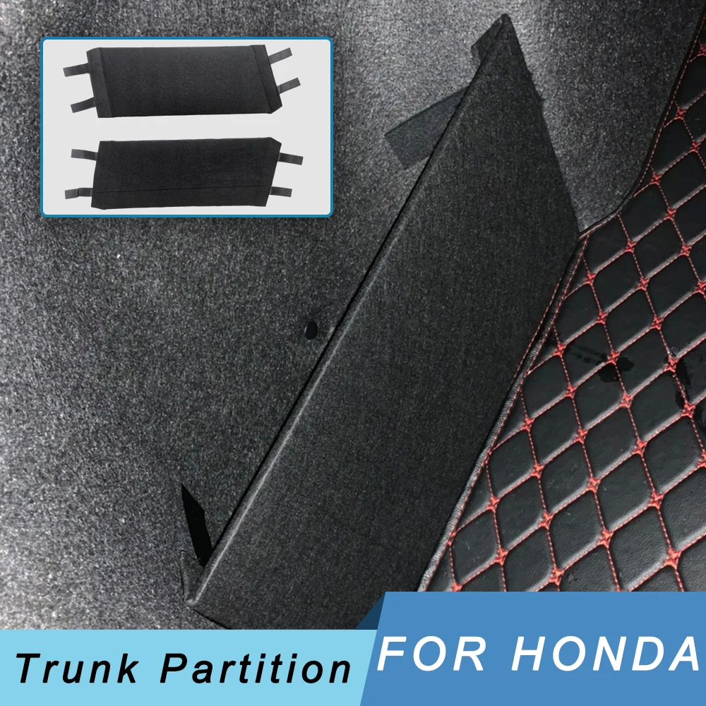 

For Honda CR-V CIVIC Accord HR-V Vezel Jazz Fit Car Accessories Trunk Side Storage Organizer Board Partition Compartment