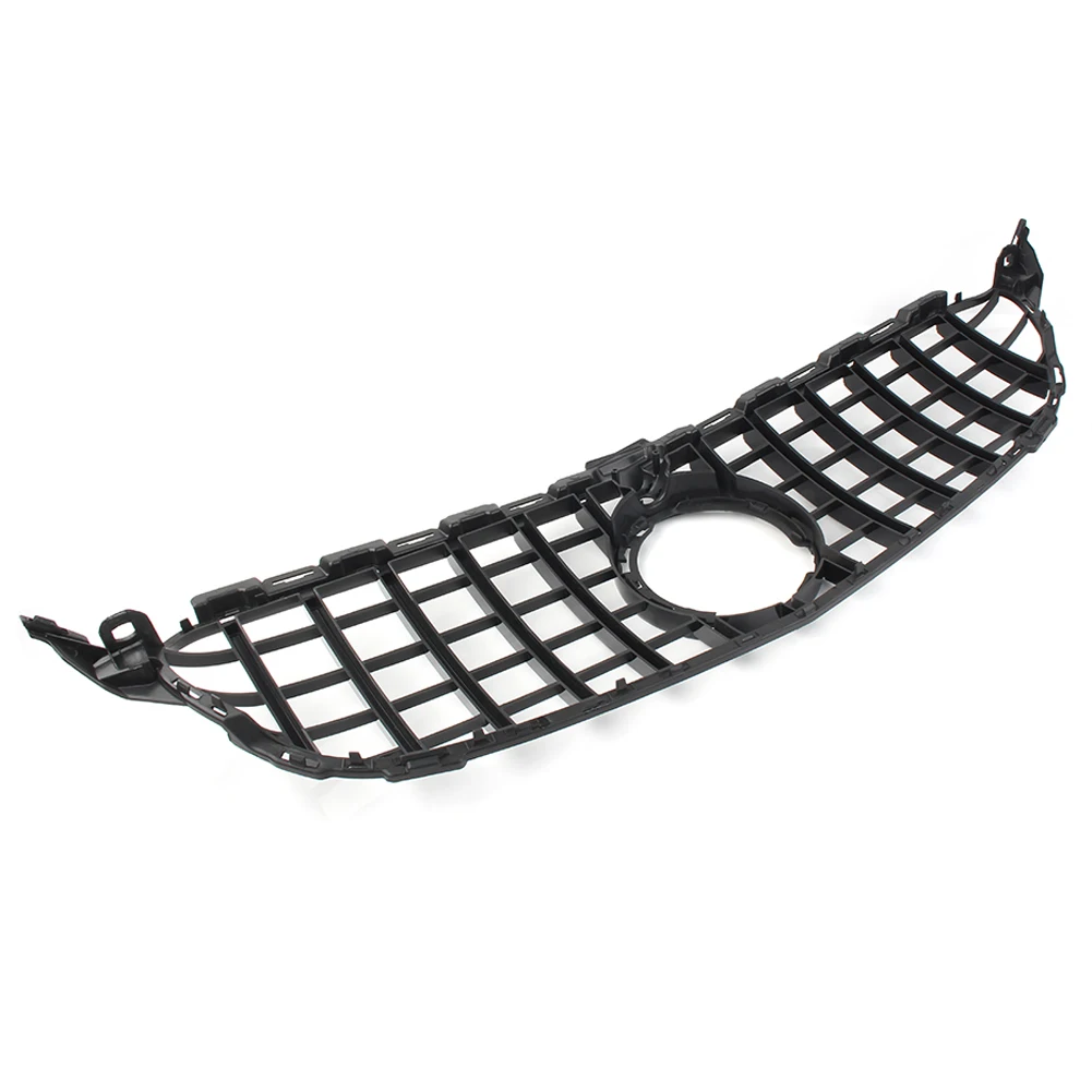 Передняя решетка автомобиля с камерой верхняя в стиле GTR для Mercedes Benz C-Class W205 C200 C250