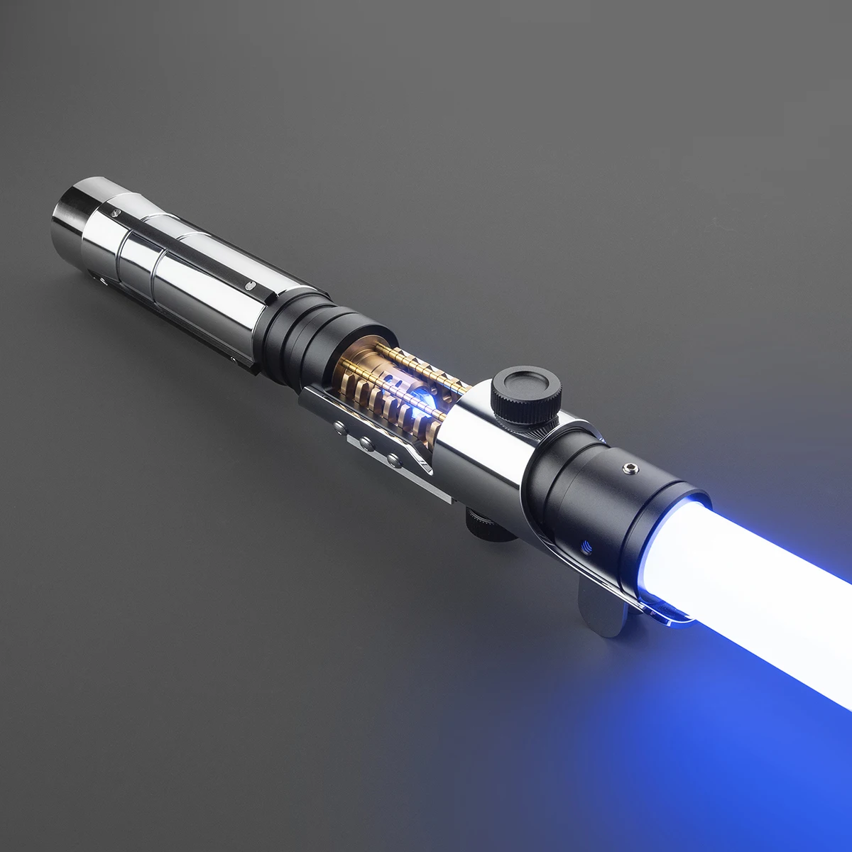 

JOYACESABER Starkiller Lightsaber Heavy Dueling NeoPixel V3 Light Saber Metal Handle Bluetooth Smooth Swing Pixel Laser Sword
