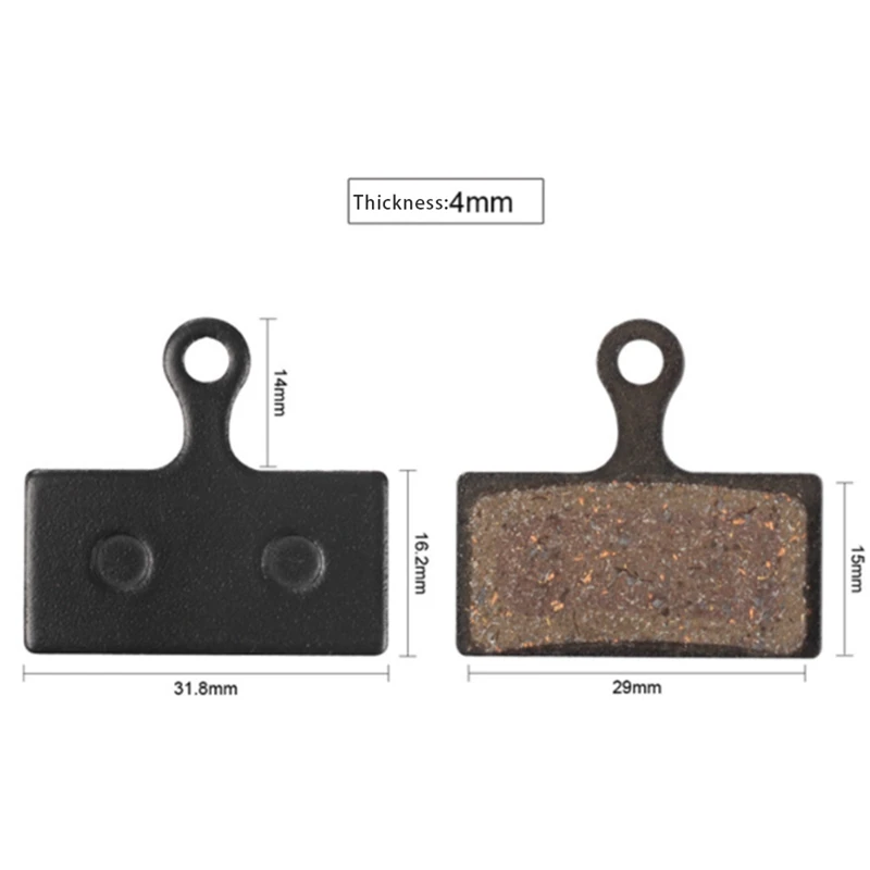 6 Pairs MTB Bicycle Brake Pads for Shimano XTR BR-M9000 9020 987 988 985 XT BR-M8000 785 SLX BR-M675 |