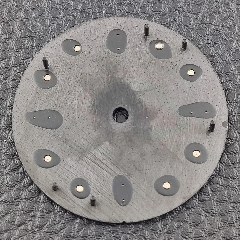 Циферблат без календаря 28 5 мм циферблат с окошком NH35 подходит для движения NH35NH36