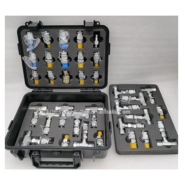 

Construction machinery parts stainless steel hydraulic test coupling hose fitting hydraulic high pressure test point