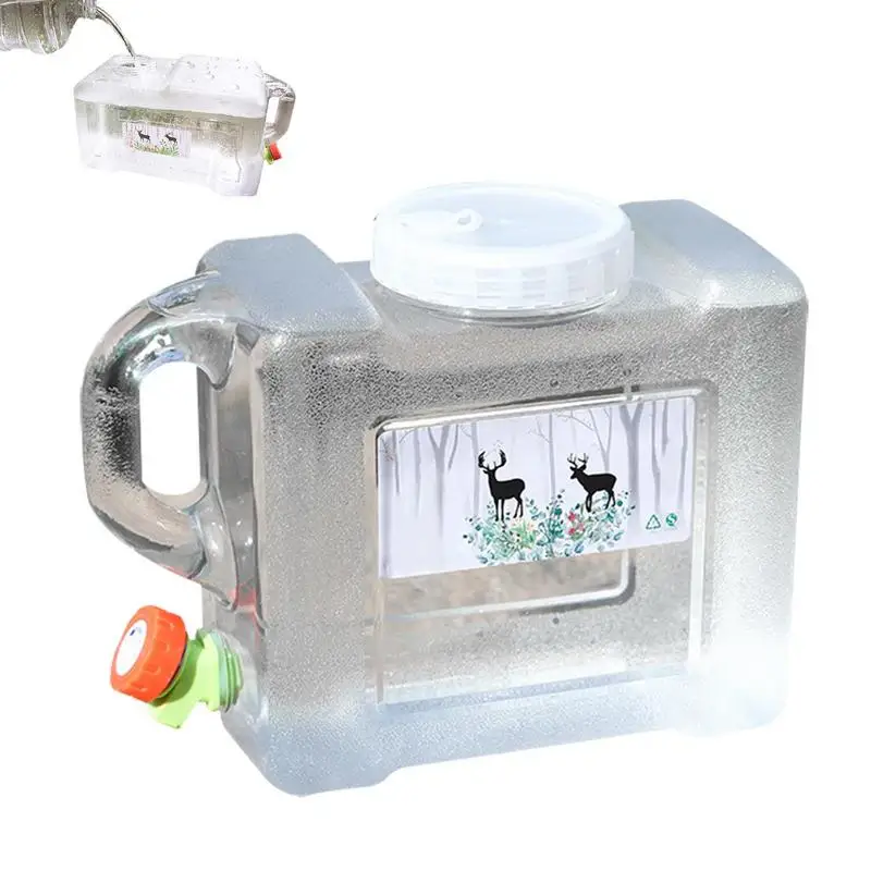 

Складной контейнер для воды, складная соковыжималка для воды с баком, для кемпинга, пикника, походов, вождения, дома