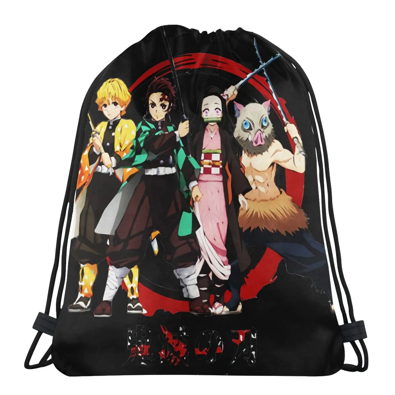 

Demon Slayer Kimetsu No Yaiba 6310 Bag Handbags Cloth Bag Custom Bag Name Bag Straw Bag Ropes Backpack Bag Ropes Shopping Bags