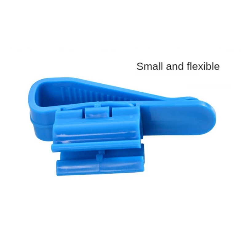 Держатель для аквариума с рыбой прямой регулируемый пластиковый зажим трубки