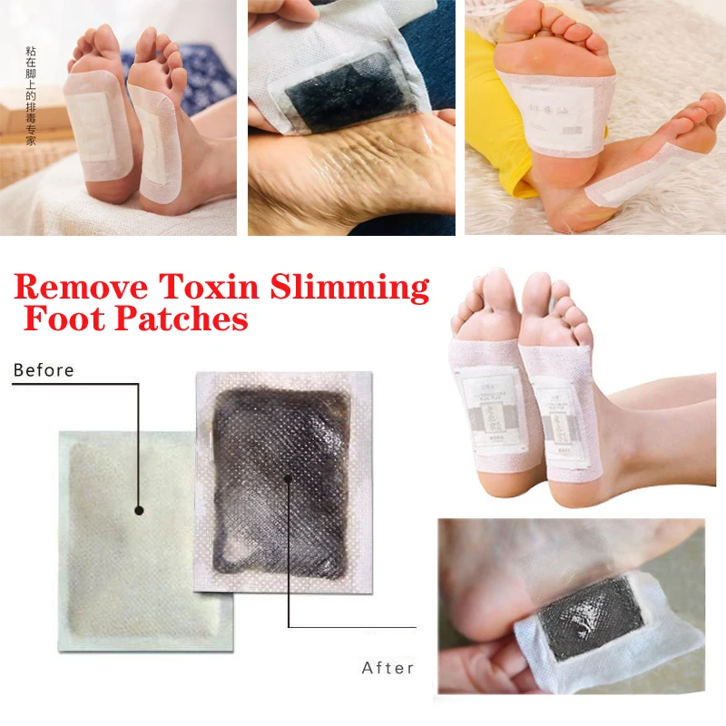 

100pcs Detox Slimming Foot Patches Wormwood Foot Patch Pads Foot Care Tool Improve Sleep slimming Remove Toxin Foot sticker