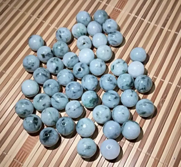 Бусины Из Натурального изумруда и нефрита 12 5-13 мм |