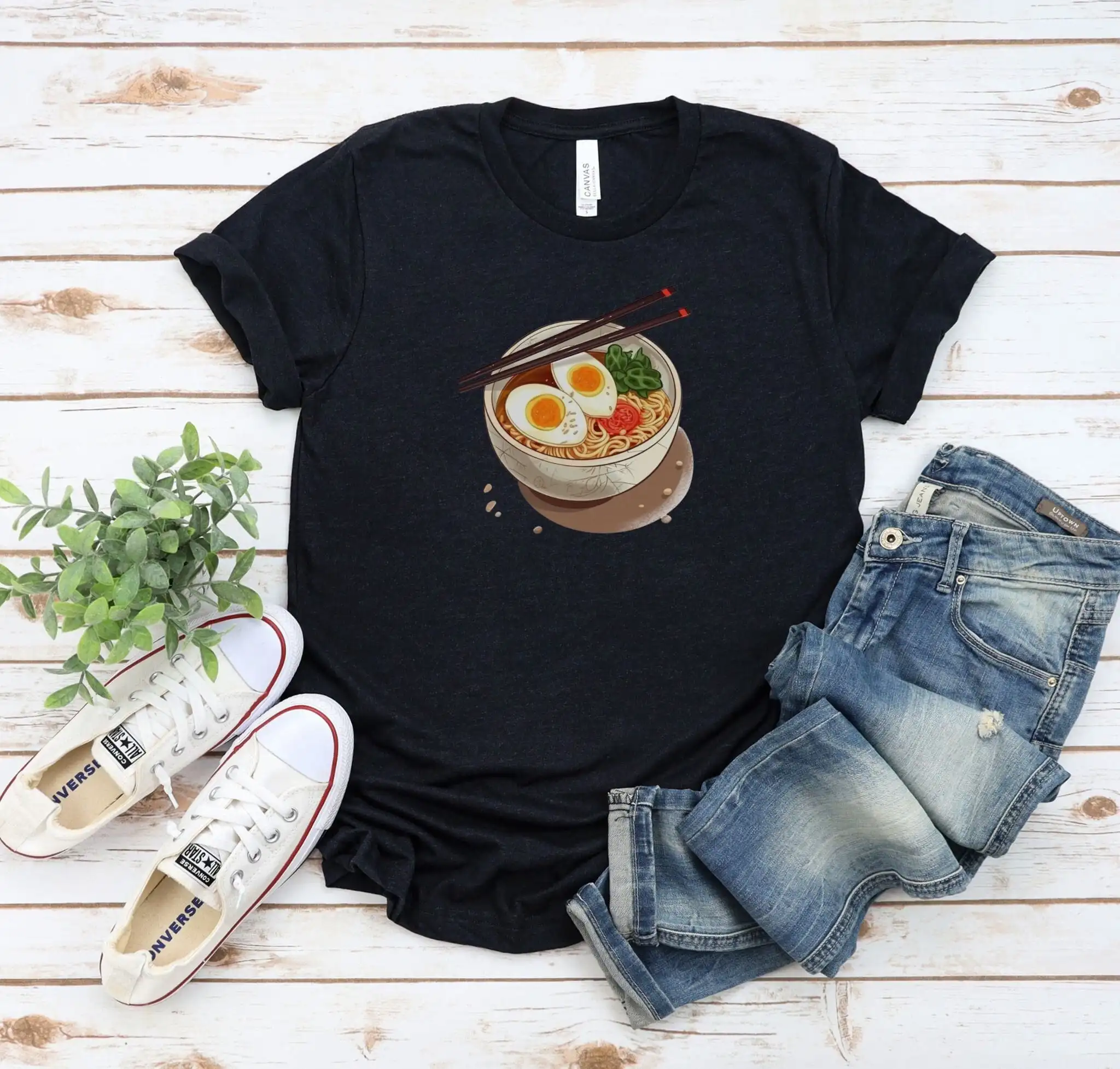 Футболка Ramen Bowl Tonkotsu Shoyu Miso Foodie Food Lover