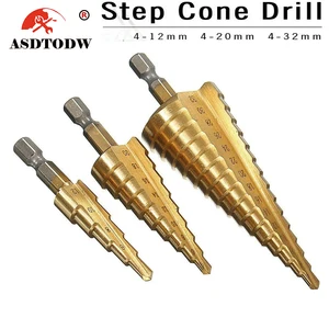 Ступенчатое сверло в форме пагоды, 4-122032 мм