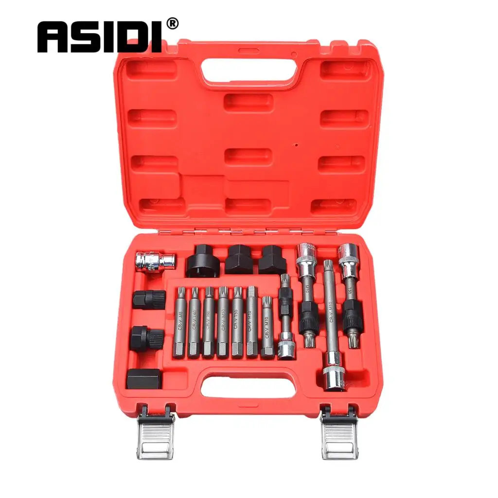 

13 шт. шкив генератора, набор инструментов для ремонта авто