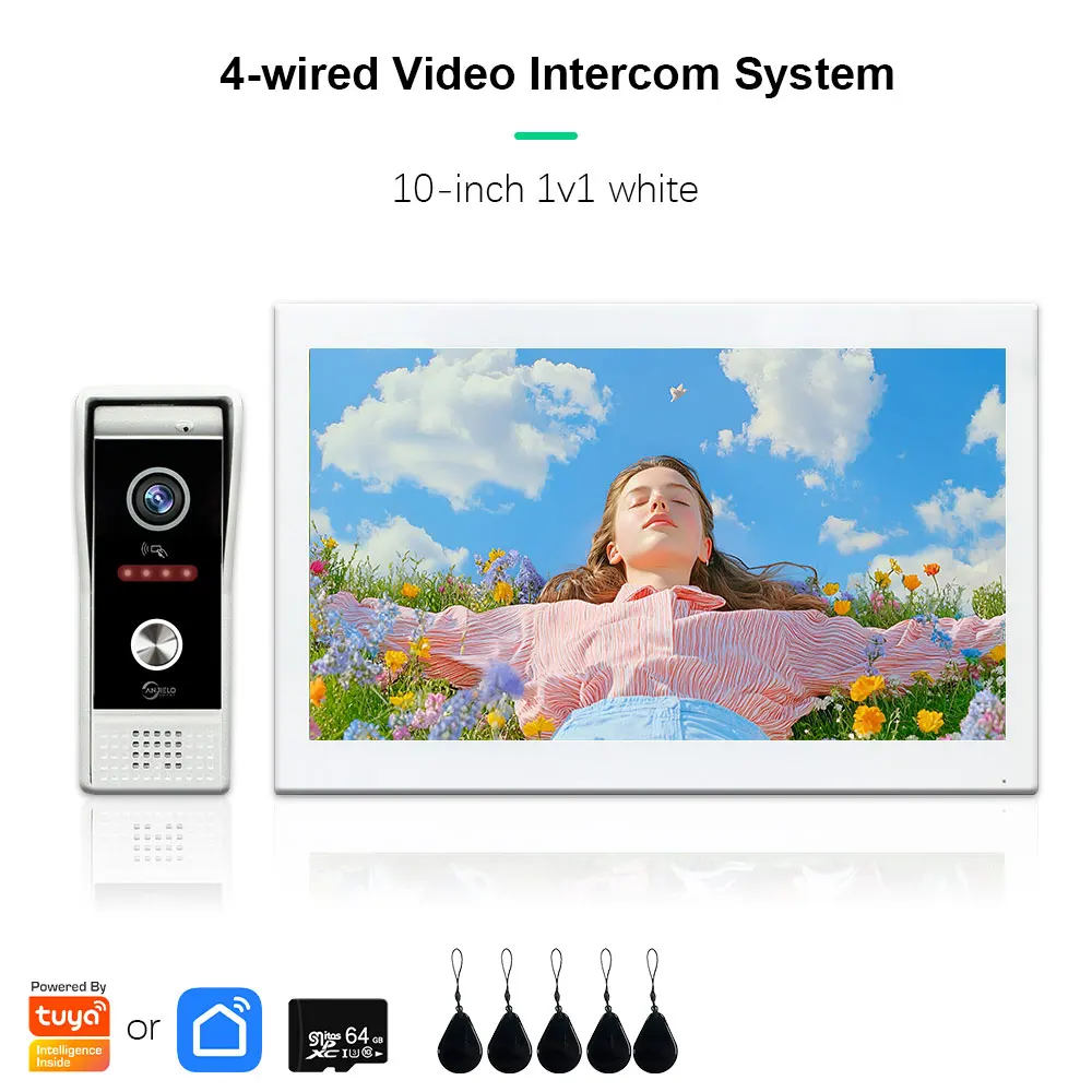 

Видеодомофон anjielosmart Tuya Smart Wi-Fi 1080P