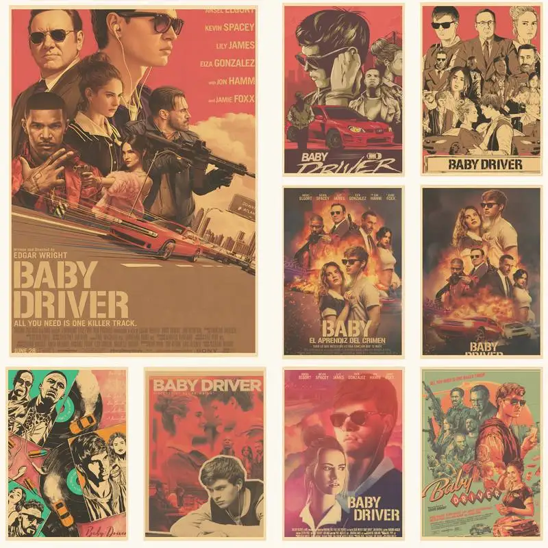 

Постер для водителя в классическом стиле, Ретро плакат для дома, бара, кафе, художественная Наклейка на стену, коллекционные картины, украше...