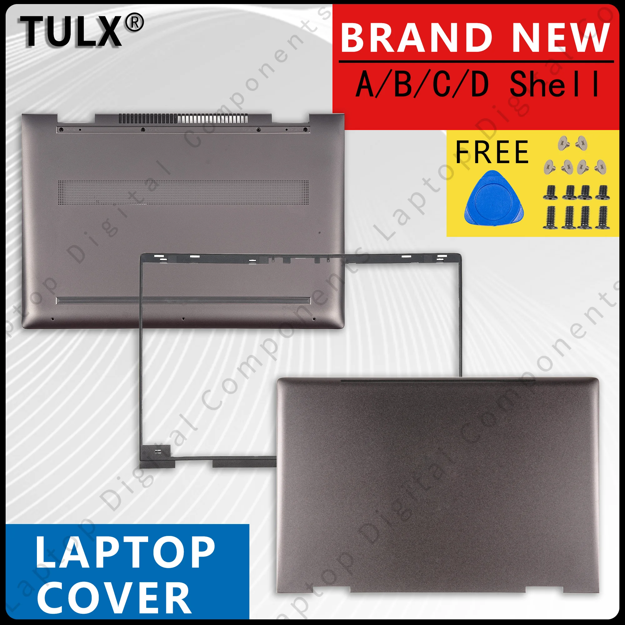 Новый оригинальный чехол для HP ENVY X360 15-BP 15M-BP 15M-BQ задняя крышка ЖК-дисплея/передняя