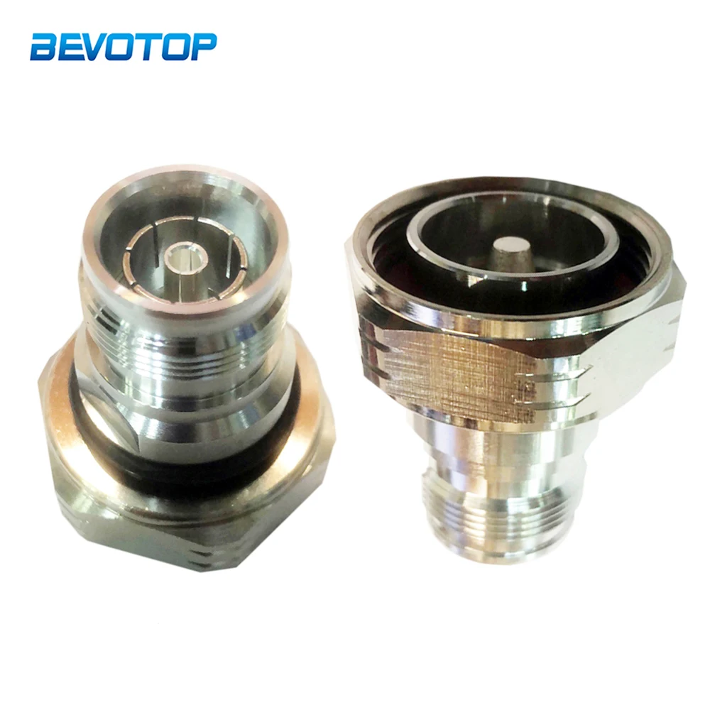 

2 шт./лот L29 7/16 DIN Штекерный разъем к гнездовому разъему 4,3-10 RF микроволновый коаксиальный адаптер