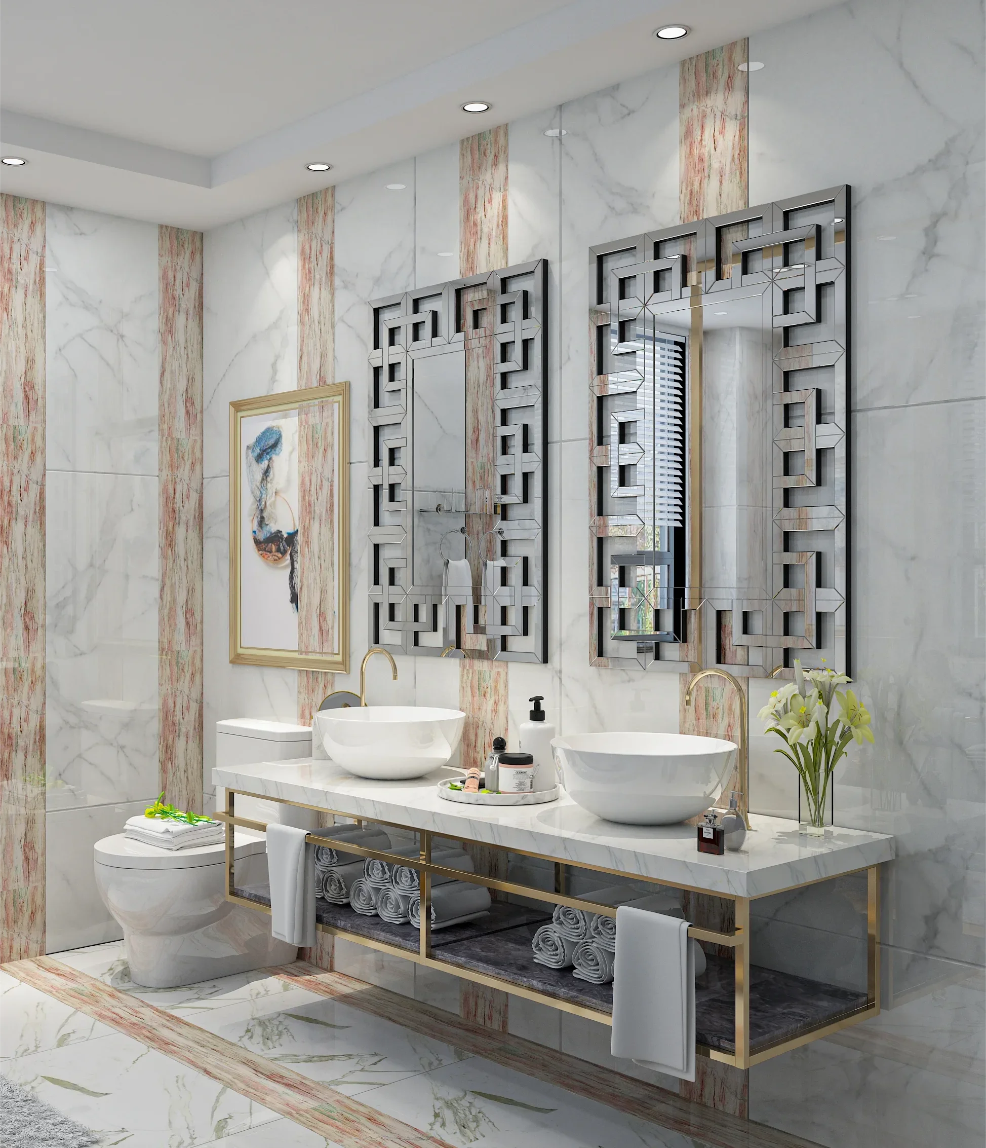 Технические зеркала большое зеленое венецианское зеркало для отеля домашнего