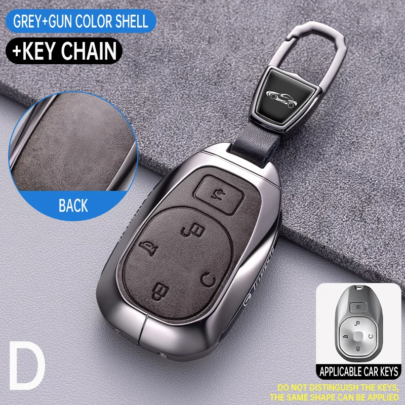 

Автомобильный чехол для ключей из цинкового сплава, чехол для GAC Trumpchi GS7 GS8 GM8 GS5 GA6 GM6 GN8 Empow J15 J16 2023 2022 5 кнопок, корпус ключа