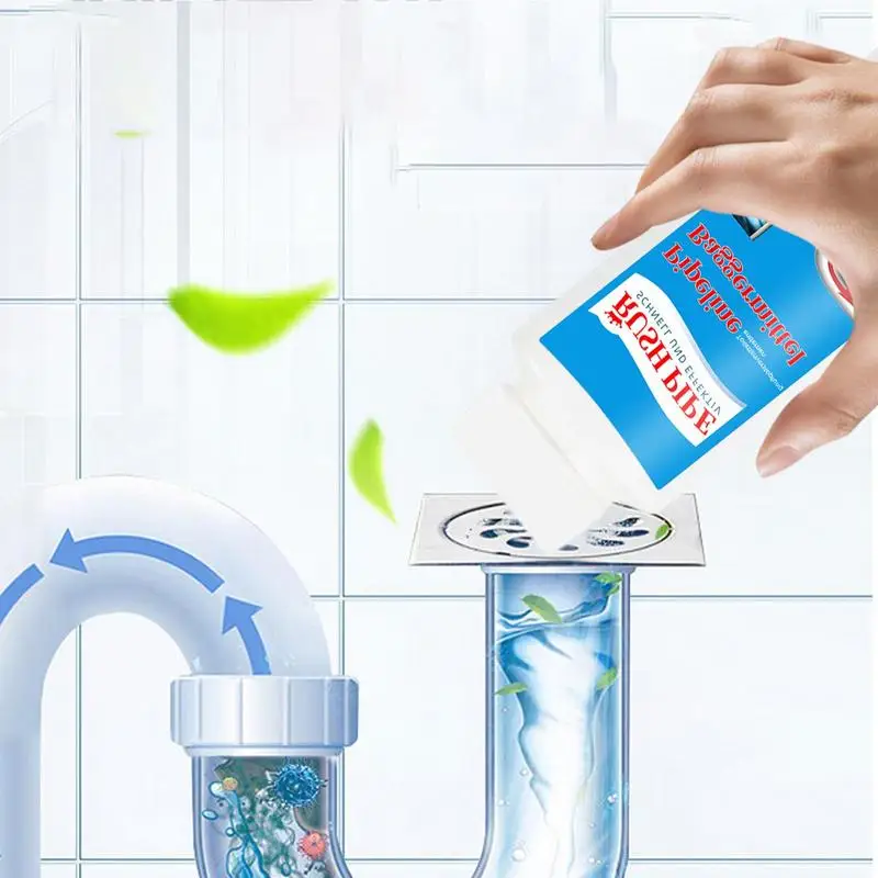 

Портативный быстро вспенивающий мощный дноуглубительный агент для кухонных труб дноуглубительный дезодорант дренажный очиститель для ра...