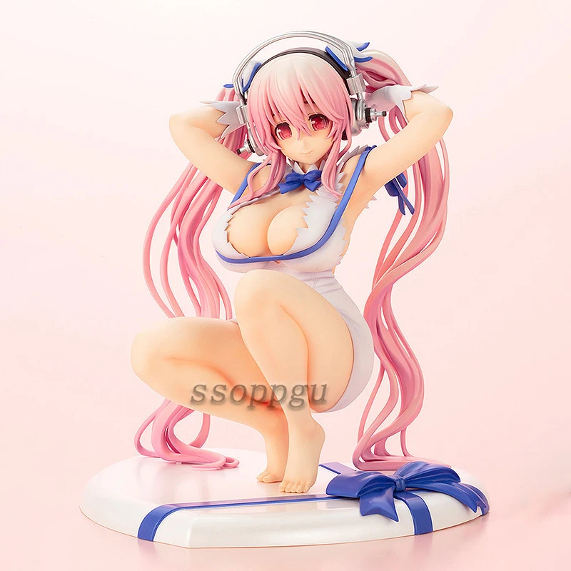 

1/7 Anime GSC SoniComi Super Sonico Figure Adult Girl Model Toys The Animation Macaron Sonico PVC Action Figure Collection Doll