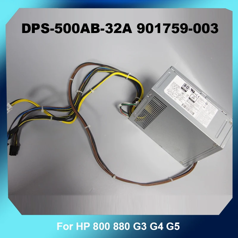 Фото Блок питания 500W PSU DPS-500AB-32A 901759-003 для HP 800 880 G3 G4 G5, протестирован №1