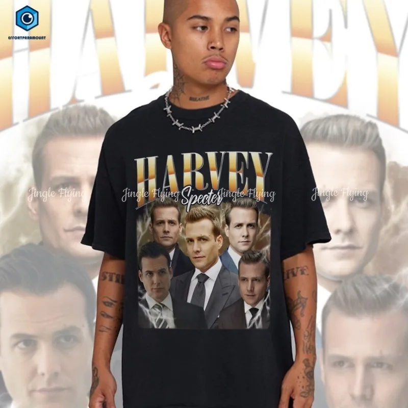 Рубашка You Just Got Litt Up Harvey Spectre футболки с товарами из фильма футболка