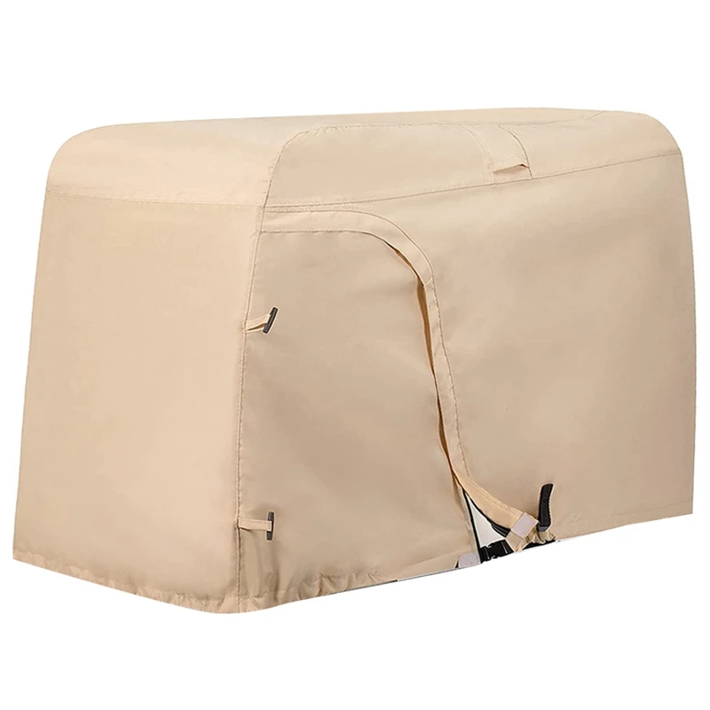 

Rainproof And Sunscreen Golf Cart Cover Thickened Protective Cover 600D Oxford Cloth For Club Car