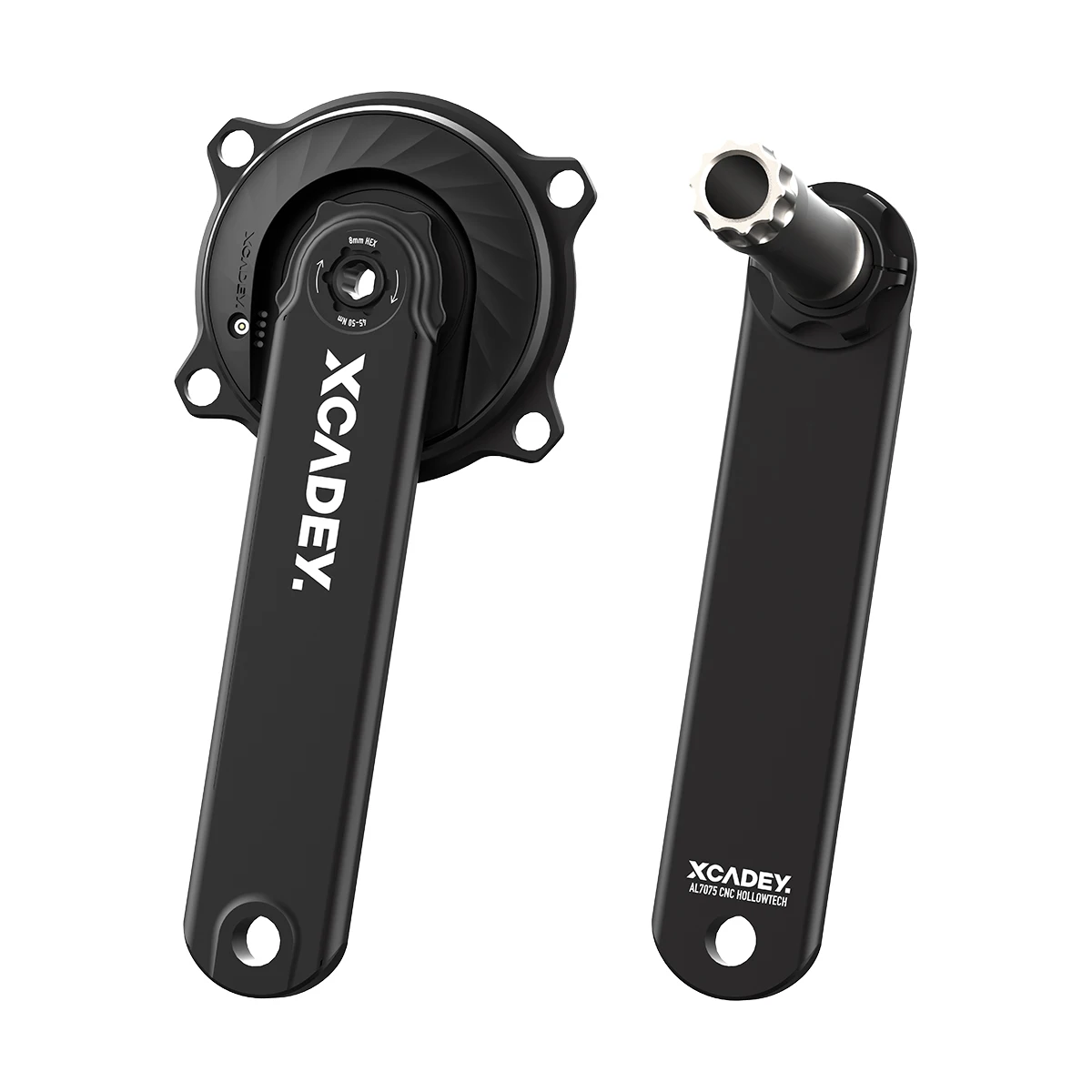 Фото Для нового XCADEY Crank Set Power Meter Crank Set 104BCD-4S 110BCD-4S 4H 5H 50-34T 144BCD Hollowtech дорожный MTB велосипед №4