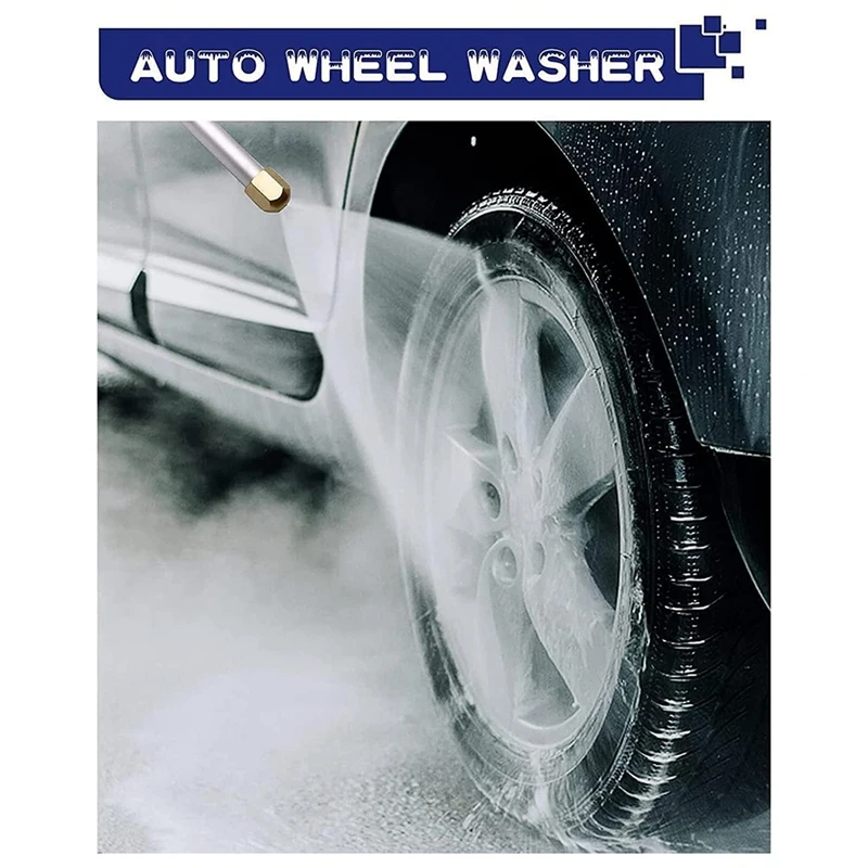 Водяной шланг для мойки высокого давления с 2 насадками