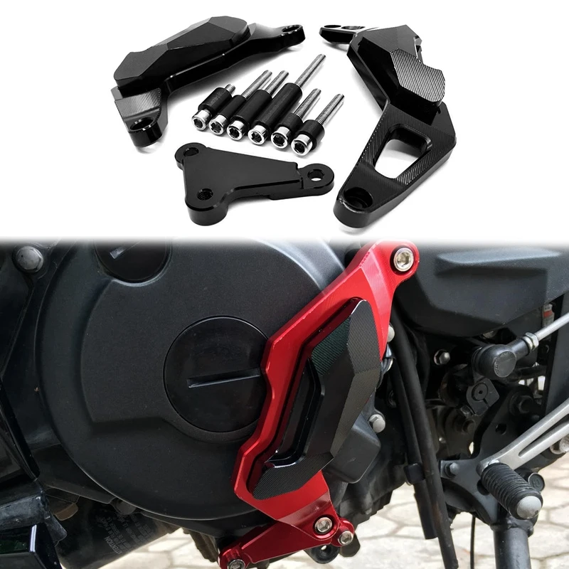 Комплект защиты двигателя мотоцикла защитная крышка поломка ползунок защита от