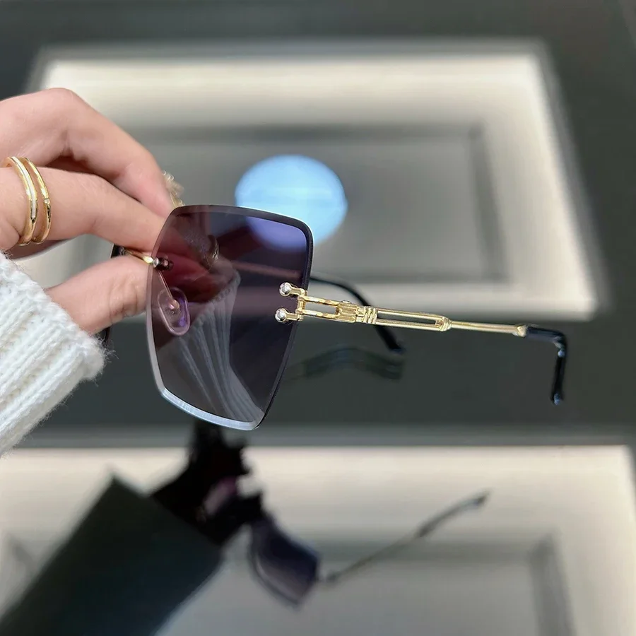 Солнцезащитные очки Квадратные в винтажном стиле для мужчин и женщин модные