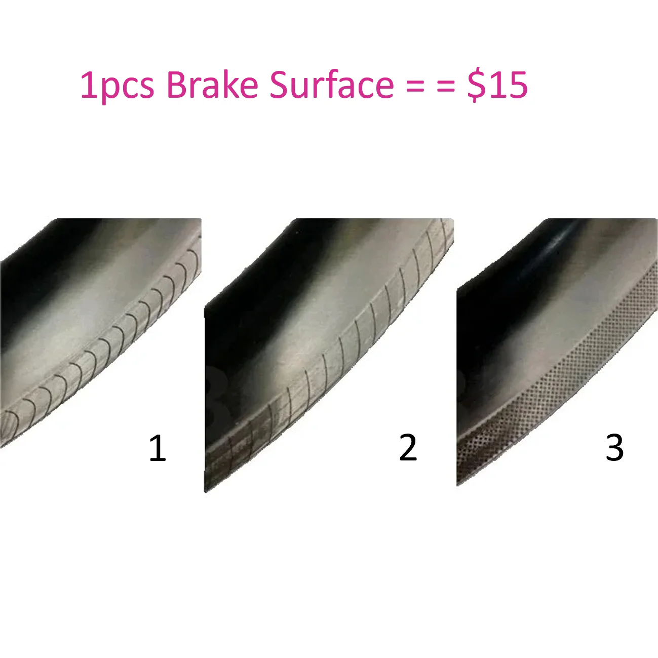 Специальная настройка поверхности тормоза для колесного обода 700C и оплата