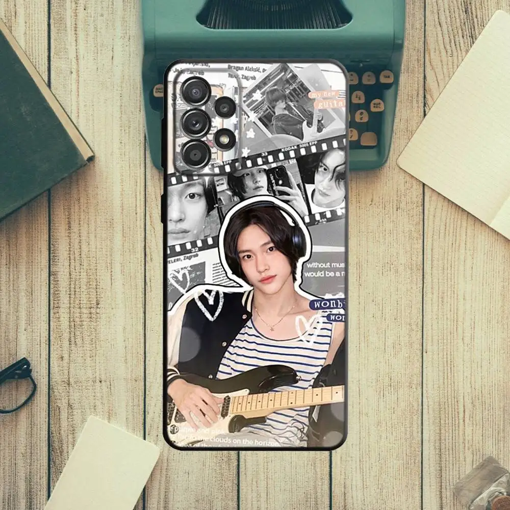 Фото Kpop-R-Riize Wonbin Phone Case For Samsung S21,S22 Ultra,S20,S30 plus,S22 plus,S23,S30 ultra 5G Silicone Cover №2